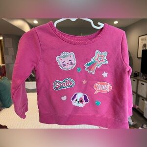 Garanimals Toddler Girls Graphic Pullover Sweater Size 24M